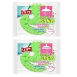 Stepy Sponge Smile Çocuk Banyo Süngeri x 2 Paket