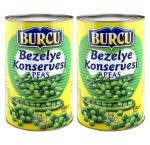 Burcu Bezelye Konservesi 4250 Gr x 2 Adet