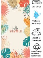 Bilmar Plaj Havlusu 70 x 140 Cm Kum Tutmaz - Hafif ve Yüksek Emici x 2 Adet