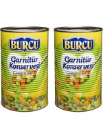 Burcu Garnitür Konservesi 4000 Gr x 2 Adet