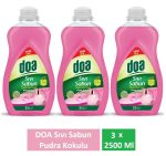 Doa Sıvı Sabun Pudra Kokulu 2.5 Lt x 3 Adet