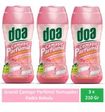 Doa Granül Çamaşır Parfümü & Çamaşır Yumuşatıcı Pudra Kokulu 3 x 210 Gr