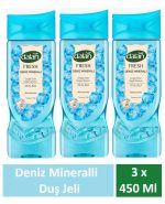 Dalan Duş Jeli Fresh Deniz Minerali 450 Ml x 3 Adet