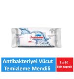 Freshmaker Antibakteriyel Hasta Vücut Temizleme Mendili XL 180 Yaprak