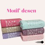 Bimar Bukle Jakarlı Soft Motif Desenli El Ve Yüz Havlusu 50 X 90 Cm x 3 Adet