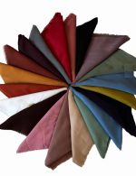 Bilmar  Düz Flamli Eşarp 100 X 100 Cm x 5 Adet