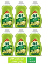 Doa Sıvı Sabun Zeytin Çiçeği 2.5 Lt x 6 Adet