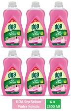 Doa Sıvı Sabun Pudra Kokulu 2.5 Lt x 6 Adet