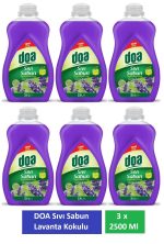 Doa Sıvı Sabun Lavanta 2,5 Lt x 6 Adet