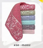 Bimar Bukle Jakarlı Soft Motif Desenli El Ve Yüz Havlusu 50 X 90 Cm x 6 Adet