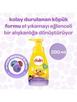 Dalin Bebek Köpük Sabunu 200 Ml Orman Meyveli x 3 Adet