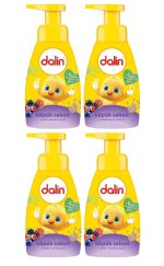 Dalin Bebek Köpük Sabunu 200 Ml Orman Meyveli x 4 Adet