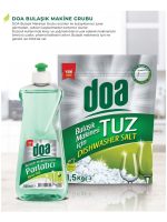 Doa Bulaşık Makinesi Parlatıcı 500 ml & Tuz 1,5 Kg