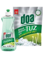Doa Bulaşık Makinesi Parlatıcı 500 ml & Tuz 1,5 Kg