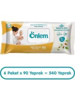 Önlem Papatyalı Islak Havlu Kapaklı 540 Yaprak