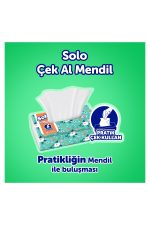 Solo Çek Al Mendil Desenli 150 Li x 6 Paket