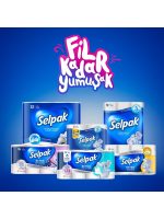 Selpak Tuvalet Kağıdı Extra Pamuksu Doku 16 Lı