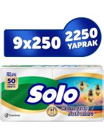 Solo Süper Peçete 250 Li x 9 Paket