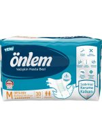 Önlem Yetişkin Hasta Bezi Bel Bantlı Medium M 80 - 120 Cm 30 Lu