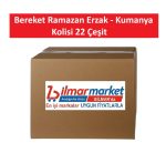 Bilmar Bereket Sofrası Ramazan Erzak Kumanya Kolisi 22 Çeşit
