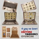 Laptop - Dizüstü Bilgisayar Eğitici Oyun