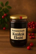Katkısız Şekersiz Kızılcık(Kiren) Ekşisi 700 Gr