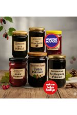 5 Kavanoz Pekmez - 1 Kavanoz Marmelat