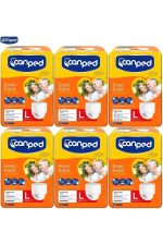 Canped Emici Külot Büyük Large 100-150 Cm 8 Li x 6 Paket