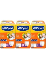 Canped Emici Külot Ekstra Large Hasta Bezi 7 Li x 3 Paket