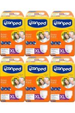 Canped Emici Külot Ekstra Large Hasta Bezi 7 Li x 6 Paket