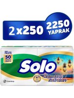 Solo Süper Peçete 250 Li x 2 Paket