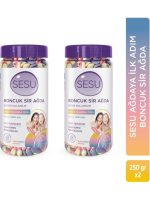 Sesu Boncuk Sir Ağda Hassas Bezsiz Kullanım 250 Gr x 2 Adet