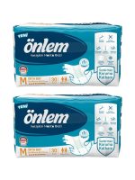 Önlem Yetişkin Hasta Bezi Bel Bantlı Medium M 80 - 120 Cm 30 Lu x 2 Adet