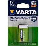 Varta Ready 2 Use 9V 200 mAh Şarj Edilebilir Pil 2 Adet