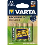 Varta Recharge Accu Recycled Aa 2100 mAh Şarjlı Kalem Pil 4lü
