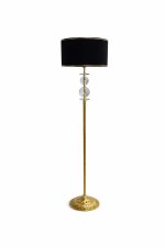 VENÜS BETELGEUSE BURGULU GOLD LAMBADER CAM KÜRE SİYAH GOLD ŞERİTLİ SİLİNDİR BAŞLIK