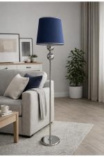 VEGA İKİ TOP KROM LAMBADER LACİVERT KROM ŞERİT BAŞLIK
