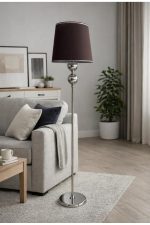 VEGA İKİ TOP KROM LAMBADER KAHVERENGİ BAŞLIK