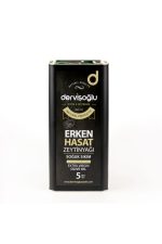 Erken Hasat Soğuk Sıkım Sızma Zeytinyağı 5 lt
