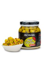 Biber Dolgulu Yeşil Zeytin 900 Gr