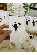 Kartlık Halay Mendili Kına, Nikah, Söz, Nişan Hediyelik - 25 Adet