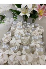 İstiridye Fıstık Şekerli Nikah, Söz, Nişan Hediyelik - 50 Adet