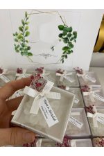 Kutulu Mum Nikah, Söz, Nişan Hediyelik - 50 Adet