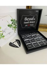 Karton Kutulu Baskılı Madlen Çikolata 50 Adet