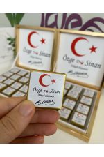 Karton Kutulu Baskılı Madlen Çikolata 50 Adet