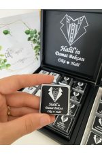 Karton Kutulu Baskılı Madlen Çikolata 50 Adet