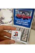 Karton Kutulu Baskılı Madlen Çikolata 50 Adet