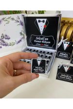 Karton Kutulu Baskılı Madlen Çikolata 50 Adet