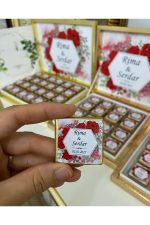Karton Kutulu Baskılı Madlen Çikolata 75 Adet