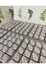 Karton Kutulu Baskılı Madlen Çikolata 75 Adet